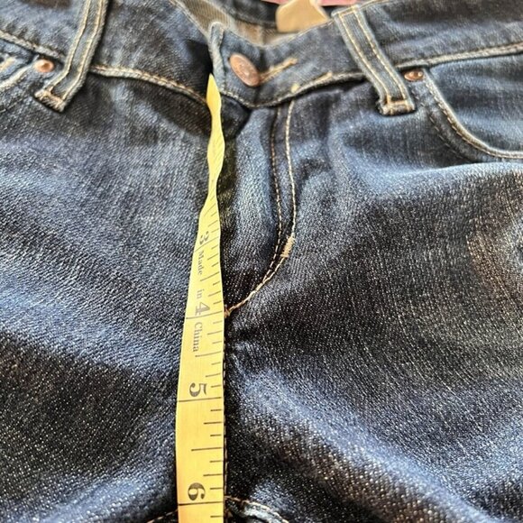 Women’s Star Low Rise Bootcut Blue Jeans 28 x 32 Y2K Grunge 90s - Picture 7 of 9